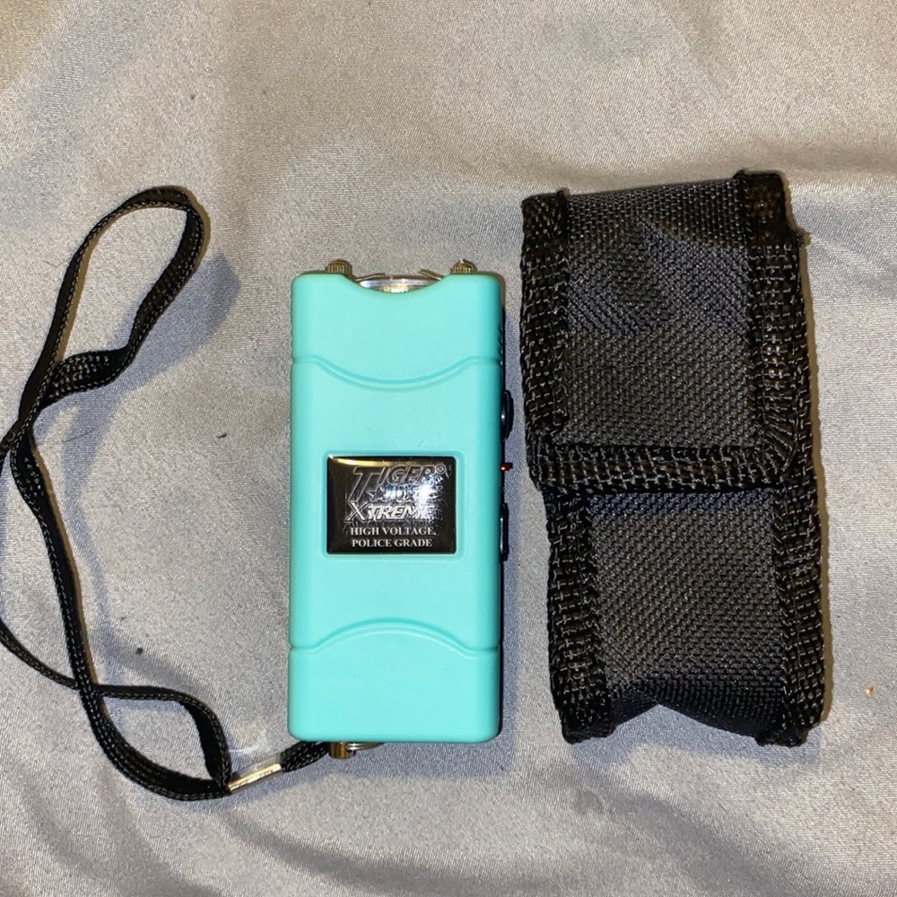Teal mini taser